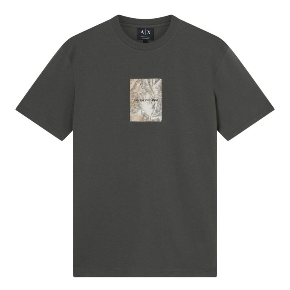 Armani Exchange Mens Regular T-Shirt / Khaki